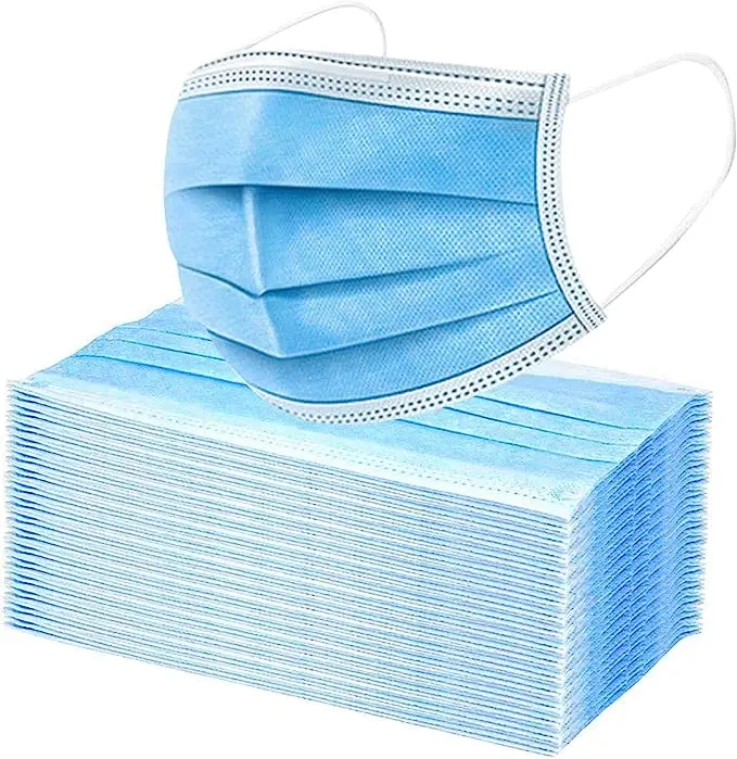 Junda Disposable Adult Civilian Mask With Three-Layer Dust-Proof and Breathable Protection in Stock Anti Droplet