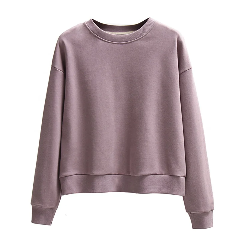 Heavyweight  Sweatshirt Pullover Crewneck Sweatshirt Unisex 350G many colors Hoodies Sweatshirt For Men And Women