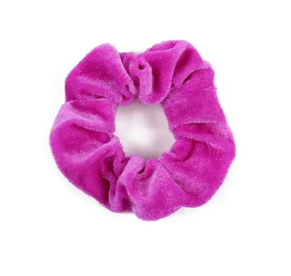 46 Pcs per set  Velvet Elastics Hair Scrunchies  for Girls