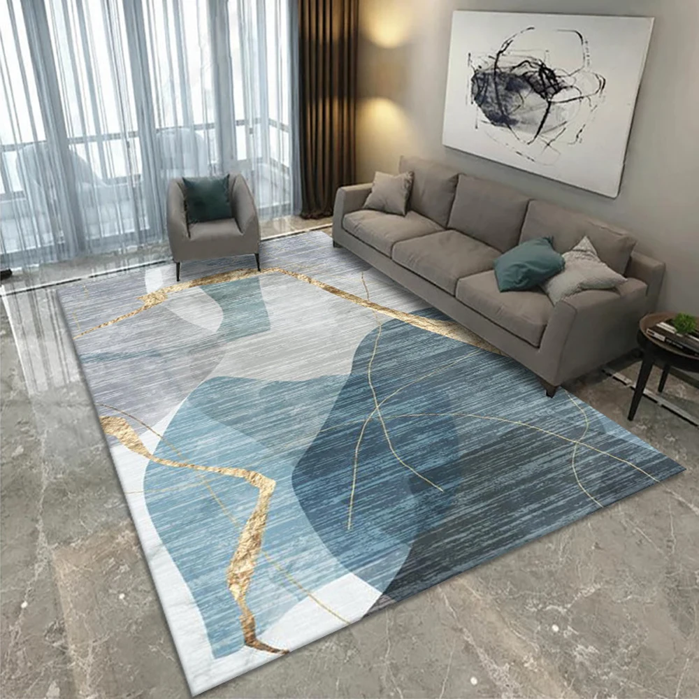Modern fur living room area rug luxury carpet for living room moroccan rugs