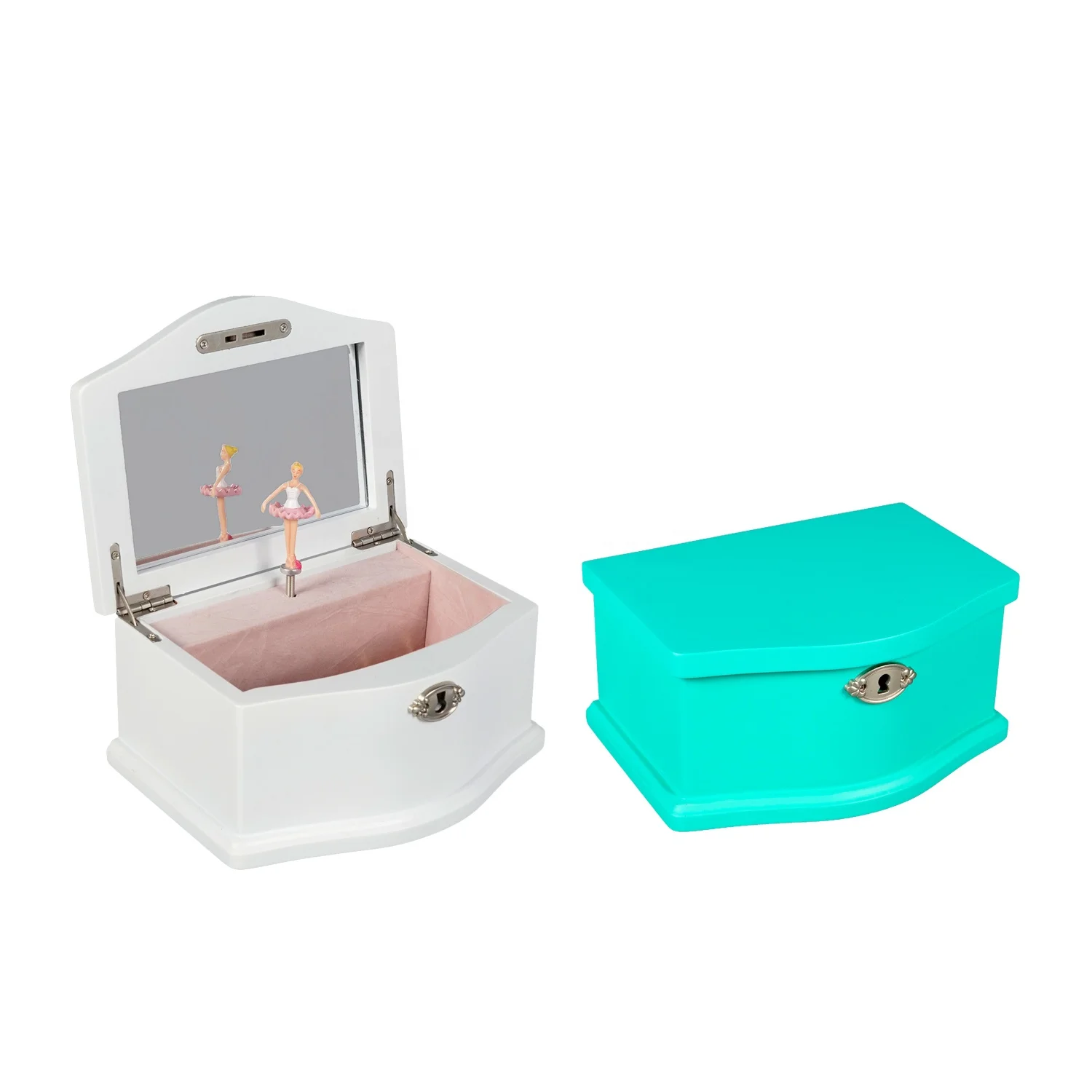 Органайзер для ювелирных изделий роскошная деревянная музыкальная шкатулка для ювелирных изделий Oem Odm на заказ с ручным заводом деревянная коробка прямоугольник для хранения ювелирных изделий