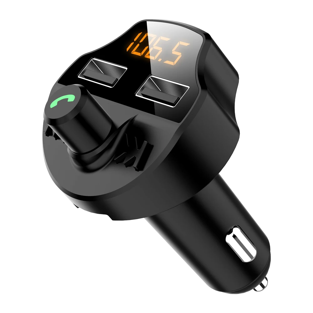Двойной Usb музыкальный плеер, аудиоприемник, автомобильный комплект громкой связи Bluetooth