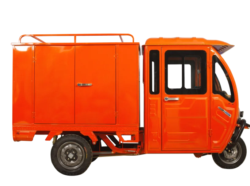 Full Enclosed Luxury Tricycle Big Box for Delivery Tricycle High Quality  3 Wheel Electric Tricycle for Sale