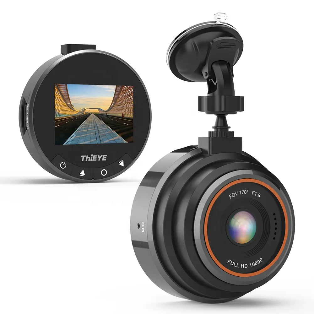  ThiEYE Настоящее HD 1080P автомобильная камера Safeel Zero + 170 широкоугольный режим парковки WiFi g-сенсор Автомобильный видеорегистратор Dash Cam черный ящик
