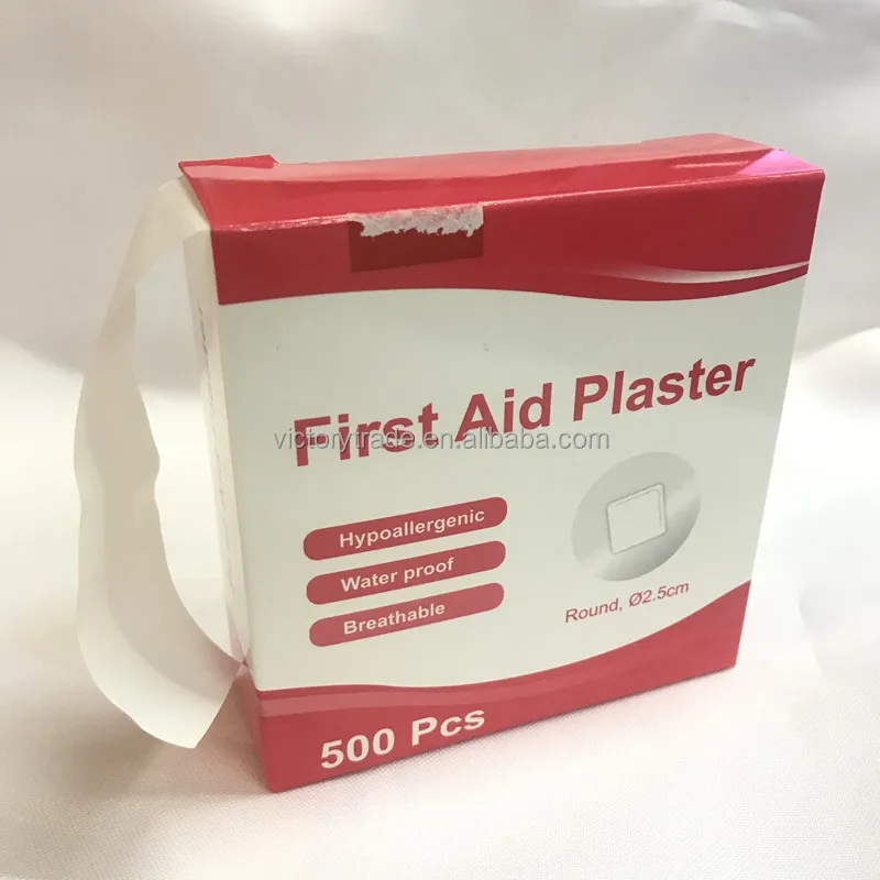 V-N-007  New pull-out convenient waterproof hypoallergenic breathable transparent band first aid plaster after injection