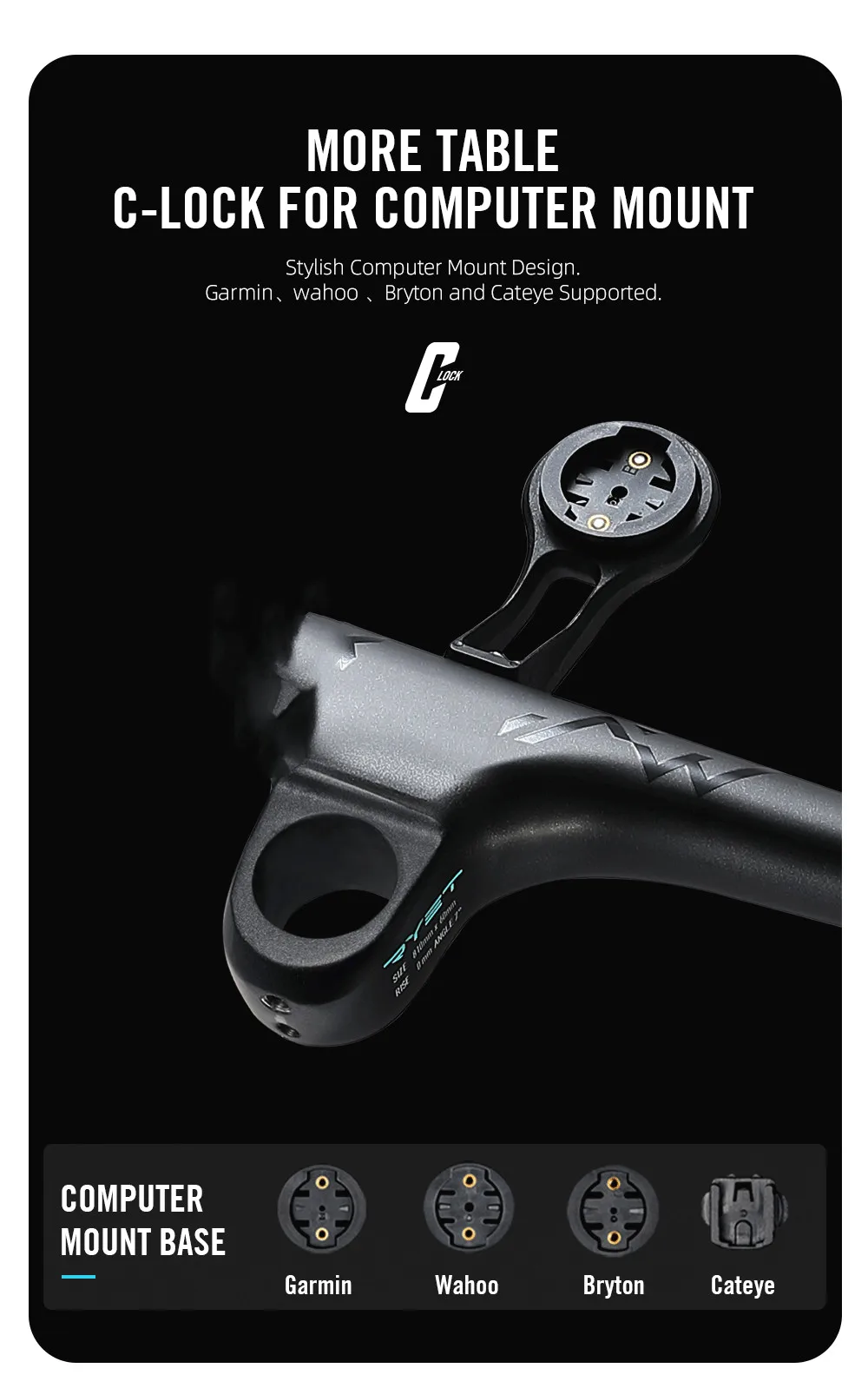 T1000 Carbon Handlebar Integrated MTB Racing Bike Handle Bar -10degree Unit 810*28.6mm AM DH ENDURO Mountain bicycle Handlebar