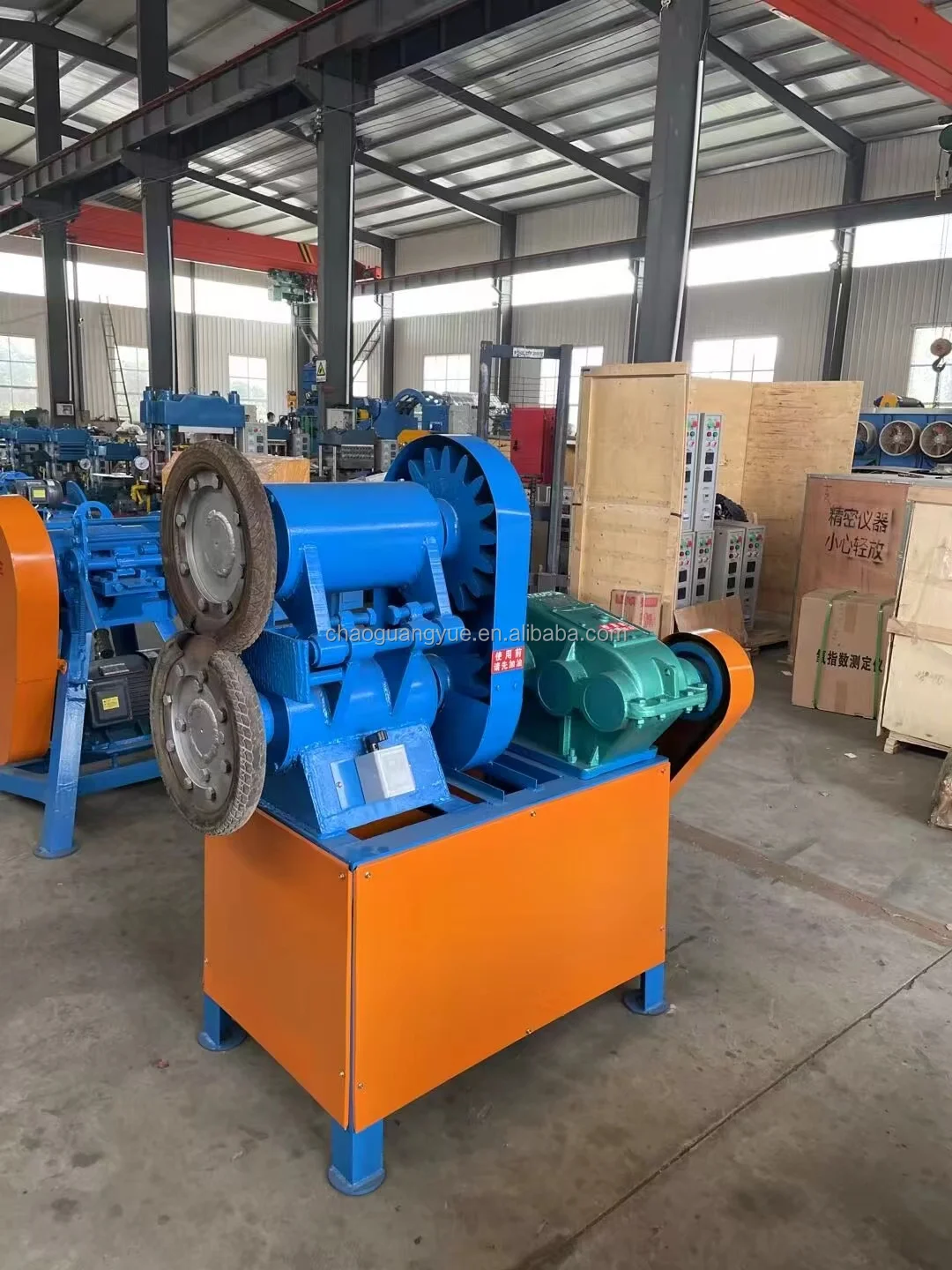 Semi Automatic Used Tires Processing Equipment / Tire Recycling Equipment Prices / Waste Tire Recycling Rubber Powder Machine
