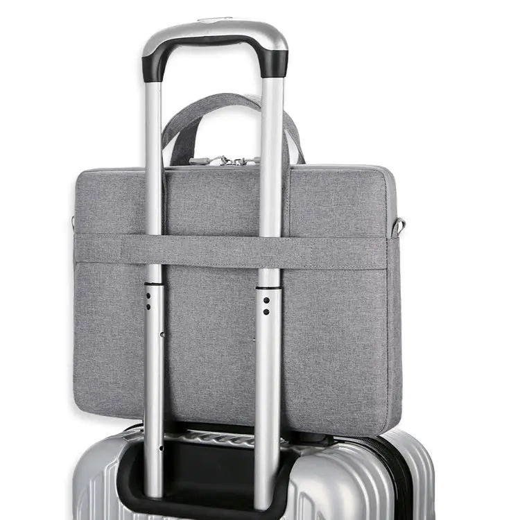 Promotional Custom Logo Shoulder Covers Laptop Sleeve Bag Briefcase Computer Business Laptop Messenger Bag for Men and Women