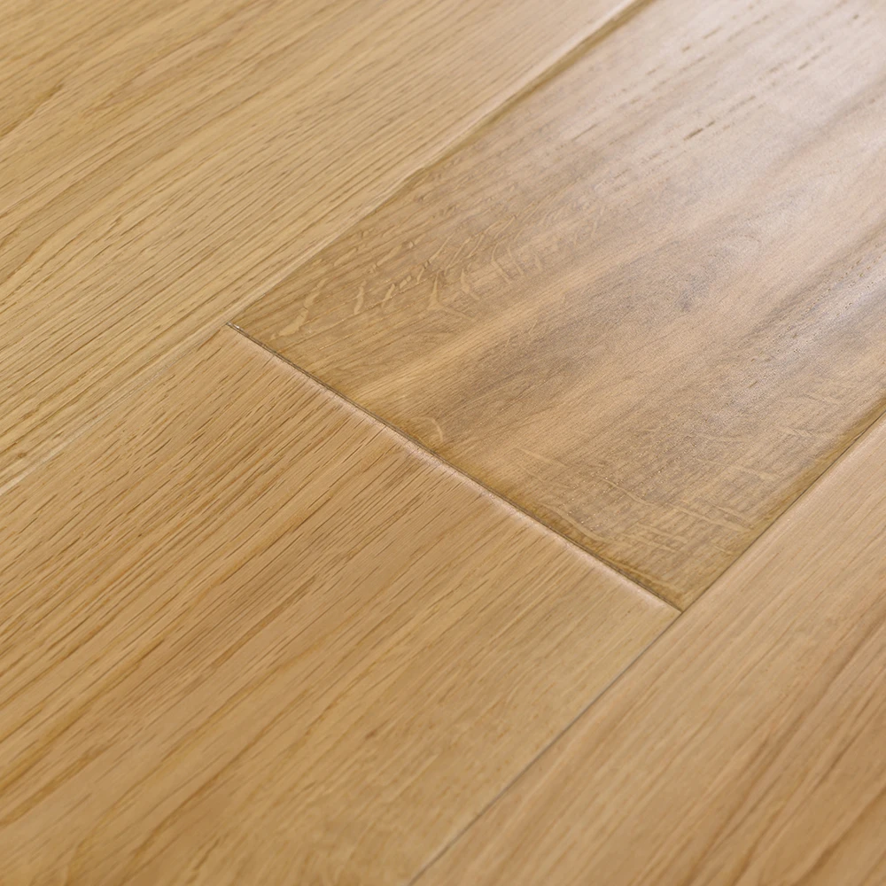 
Custom ABCD Grade Waterproof European Oak Solid Parquet Wood Flooring 