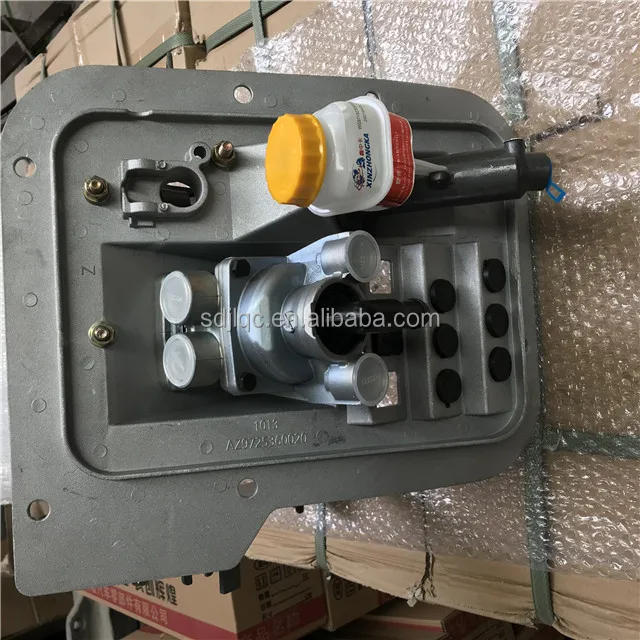 Original Combination Pedal Control Assembly HOWO Sitrak C7h T7h Part 712-48200-637 Ebs3/Amt for Sale