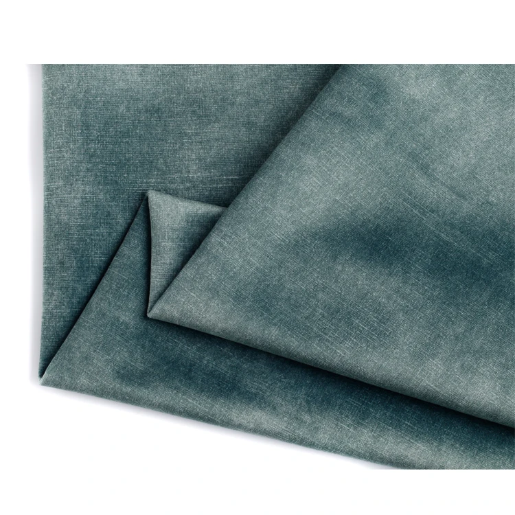 Custom printed plush sofa velvet fabric armchair velour fabric for upholstery