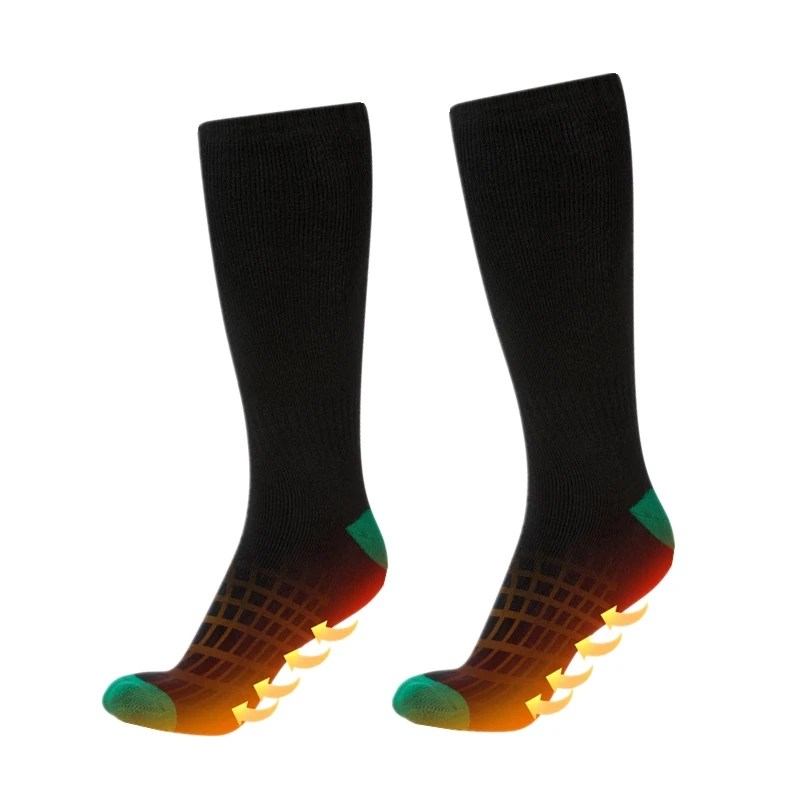 7.4v Rechargeable Battery Winter Skiing Foot Warmer Heated Socks