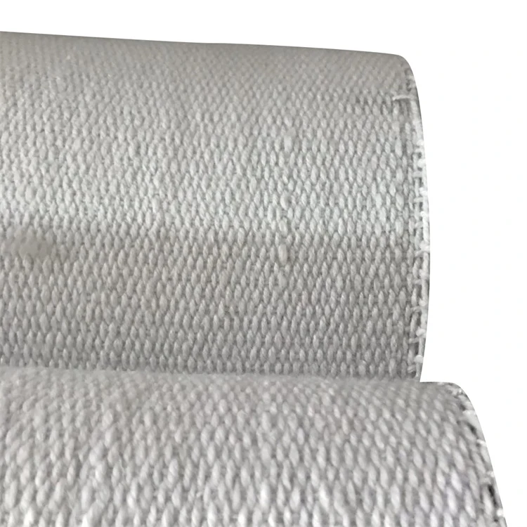 Custom Size Low Weight High temperature Fireproof White Insulation Ceramic Fiber Cloth