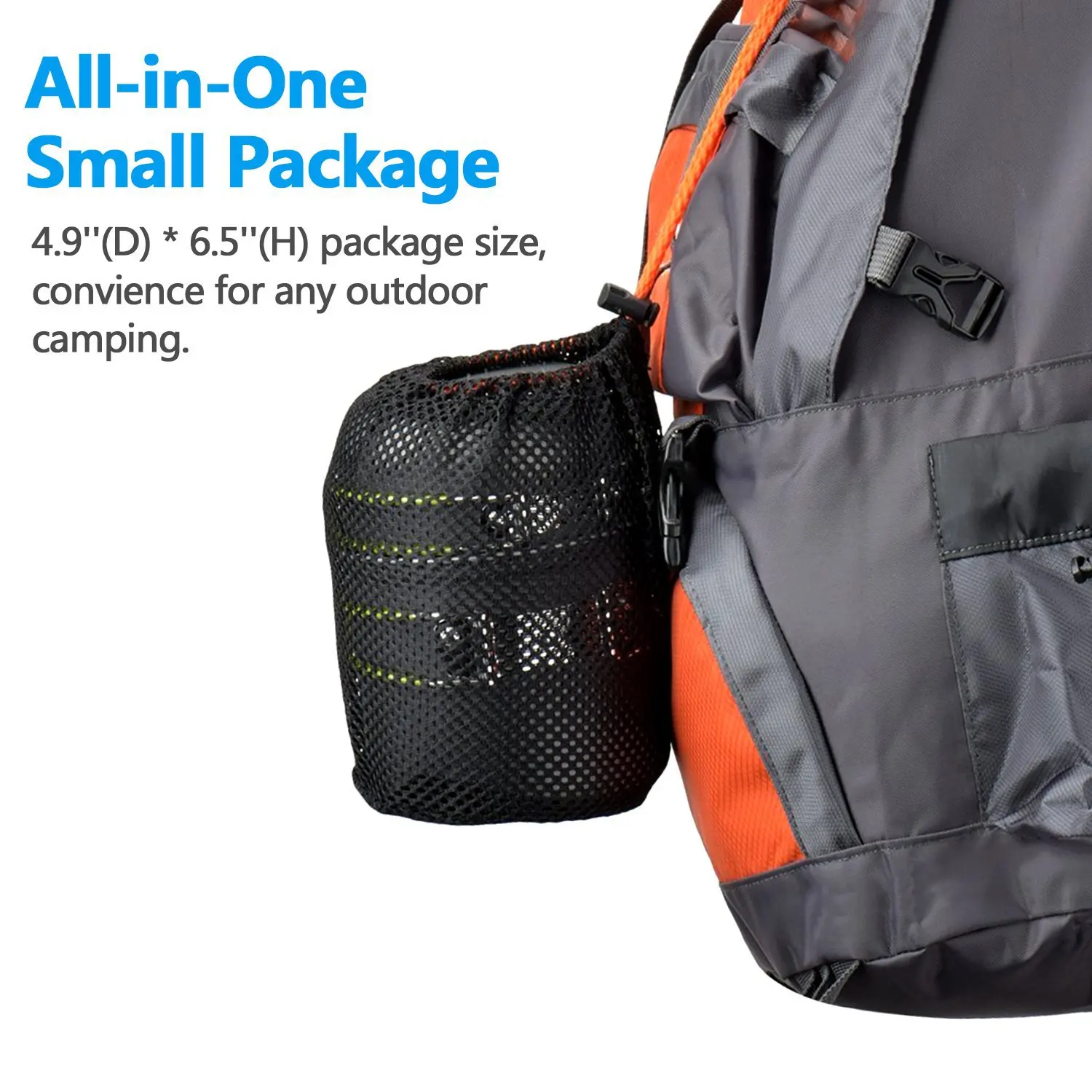 Casting Aluminum Nonstick Oxide Outdoor Camping Portable Stockpot Cookware Set