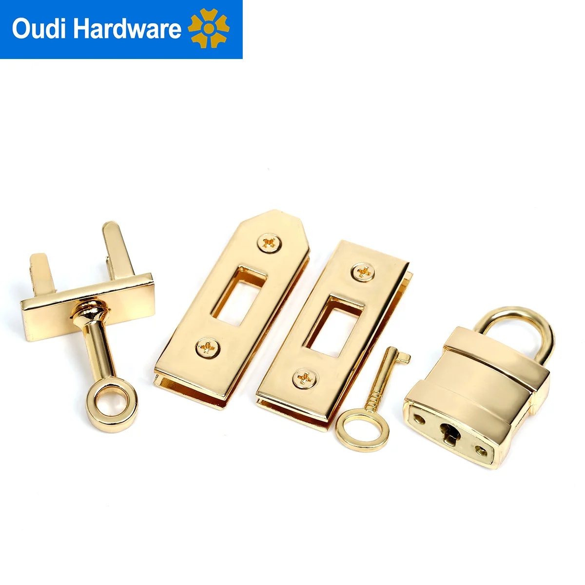 Designer Bag Hardware Sets Metal Bag Accessoires Set Decoration Customize Logo Lock Handbag Hardware Shoulder Bag Lock Crossbody
