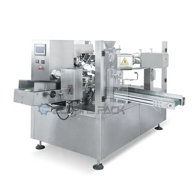 Multi-Function Best Price Full Automatic doypack pouch rotary Snacks beans Potato Chips  Packaging Packing Machine