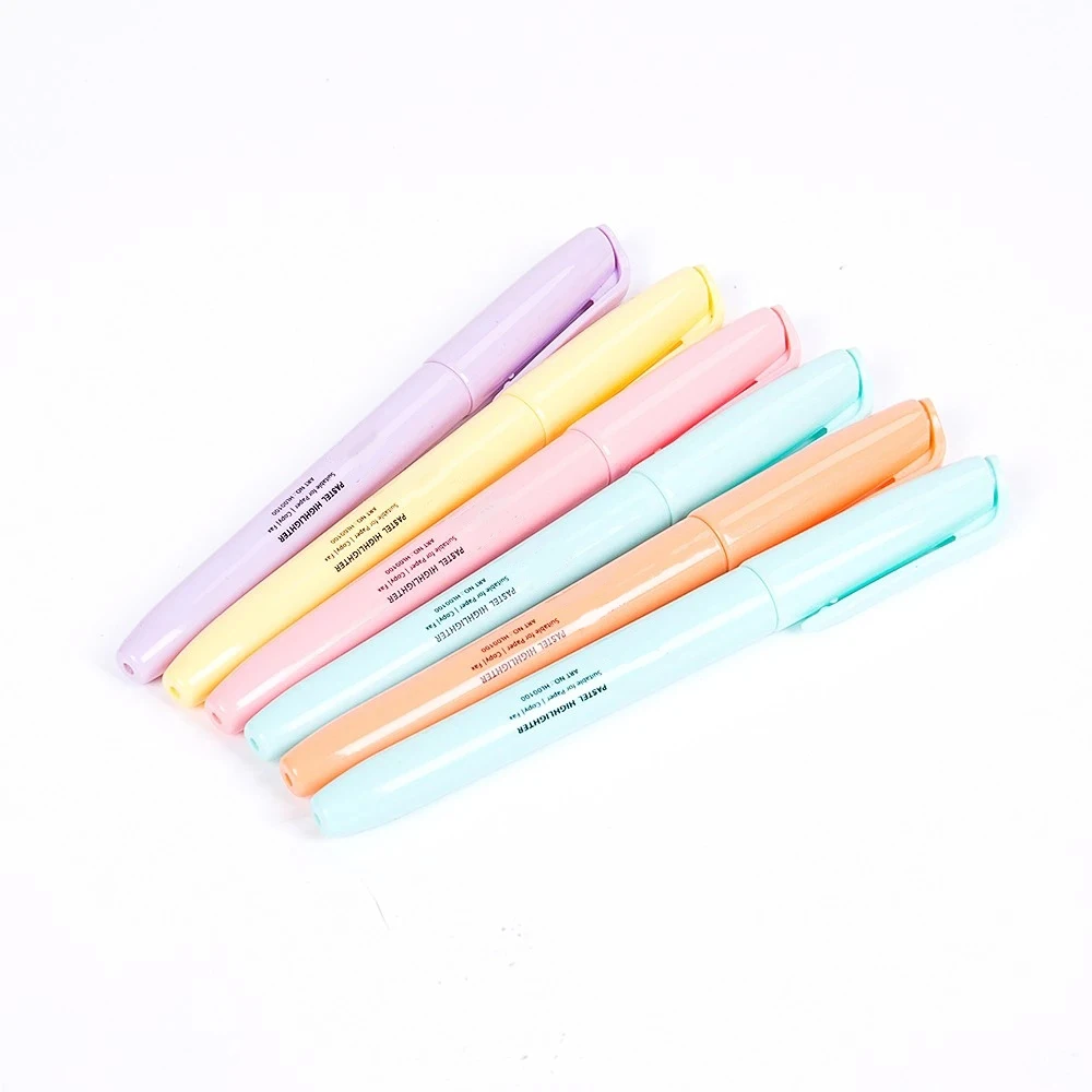Liquid Fluorescent Brightly Colored Permanent Highlighter Pen