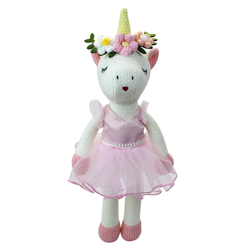Новое поступление вязаные игрушки-амигуруми с единорогом