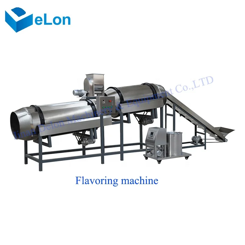 Wheat flour fried bugles rice crackers snacks making machine