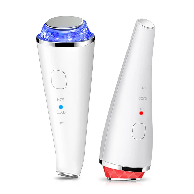 OEM Facial Lifting Skin Care Wrinkles Removal Skin Tightening Face Massager LED Light Photon Therapy Hot Cold Beauty