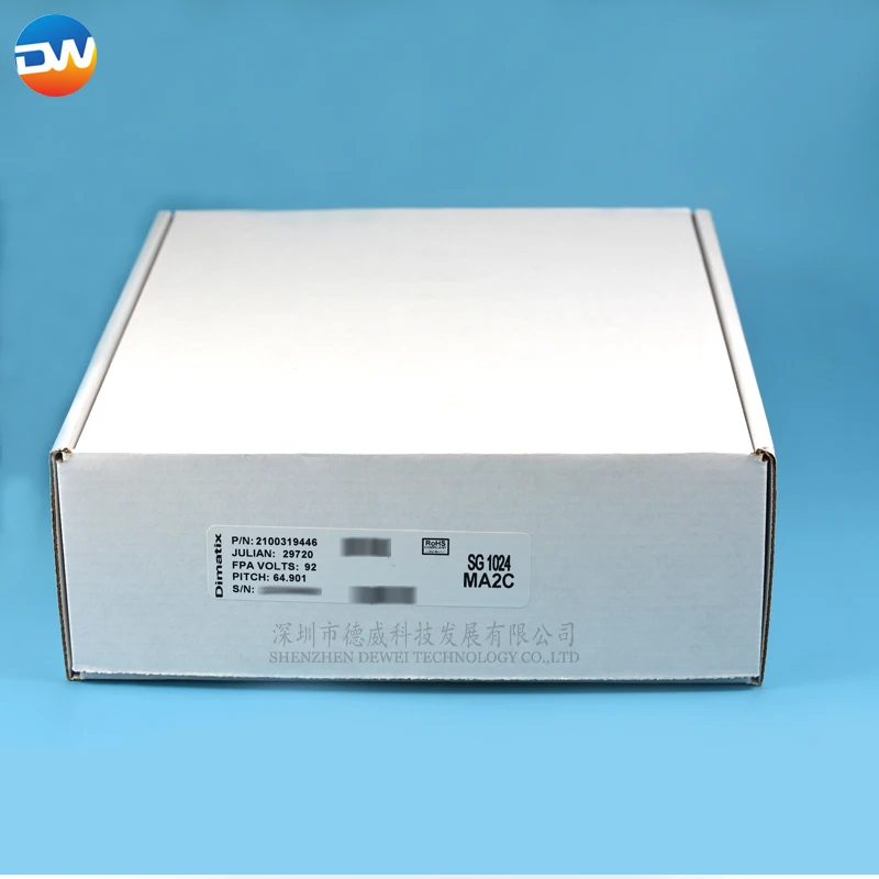 Оригинальная печатающая головка dimatix Starfire Spectra SG 1024 MA2C 25pl для принтера Gongzheng/Flora/itcolor Teckwin