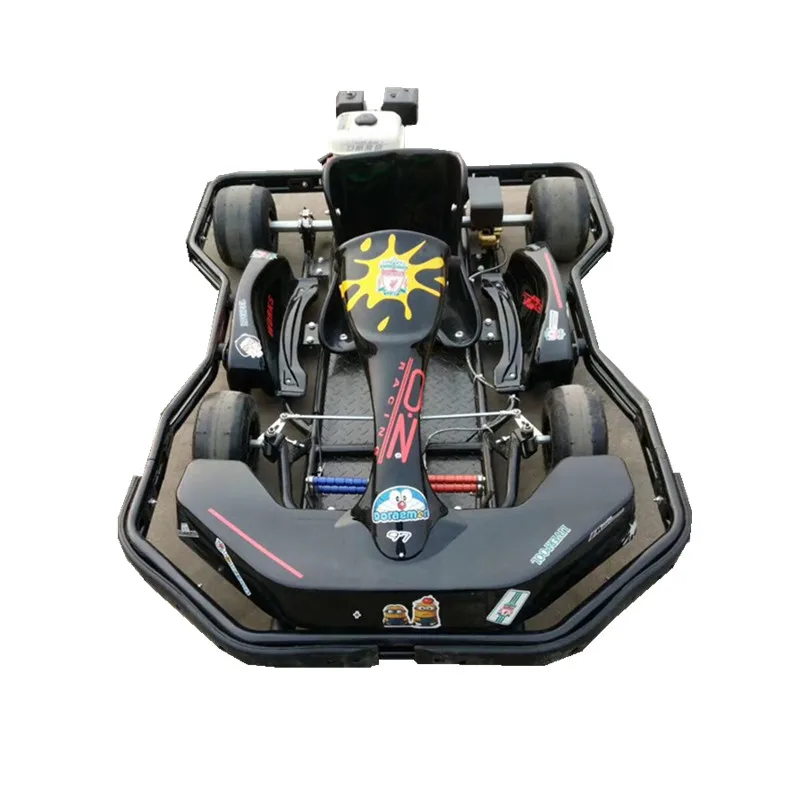  Оптом 6.5hp 200cc бензиновый Karting электрический внедорожник Одноместный открытый парк Быстрый Гонки Картинг для