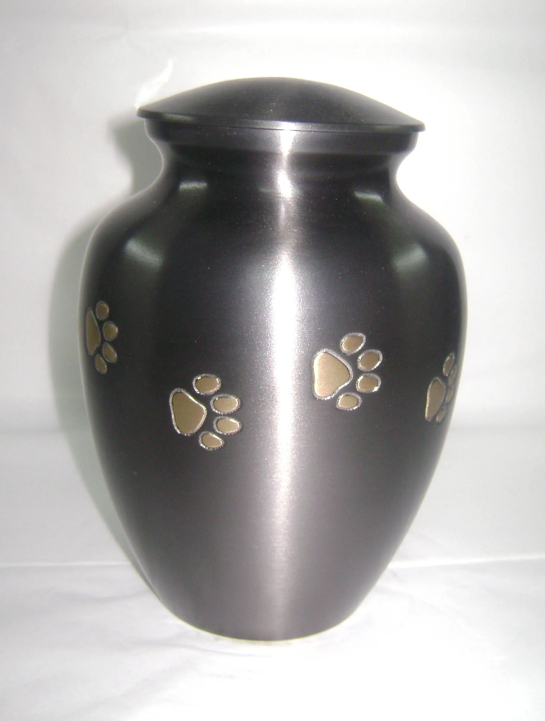 Hot Selling Supplier Brass Cremation Cat Urn Black Color