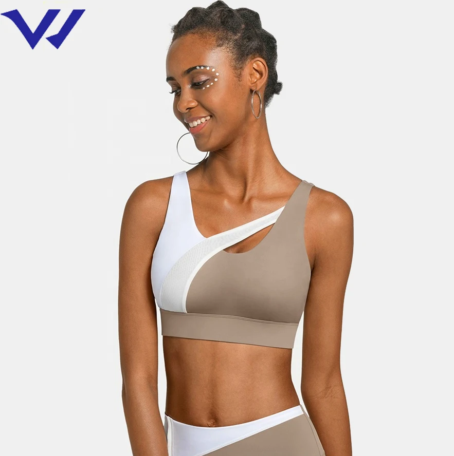 
Ударный удобный U-образный вырез с открытой спиной для женщин уличный спортивный бюстгальтер для бега топы для йоги 