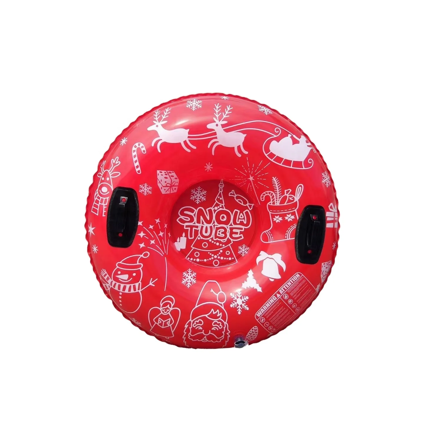 Inflatable Snow Tube Snow White Tube Light Inflatable Ski Ring For Children