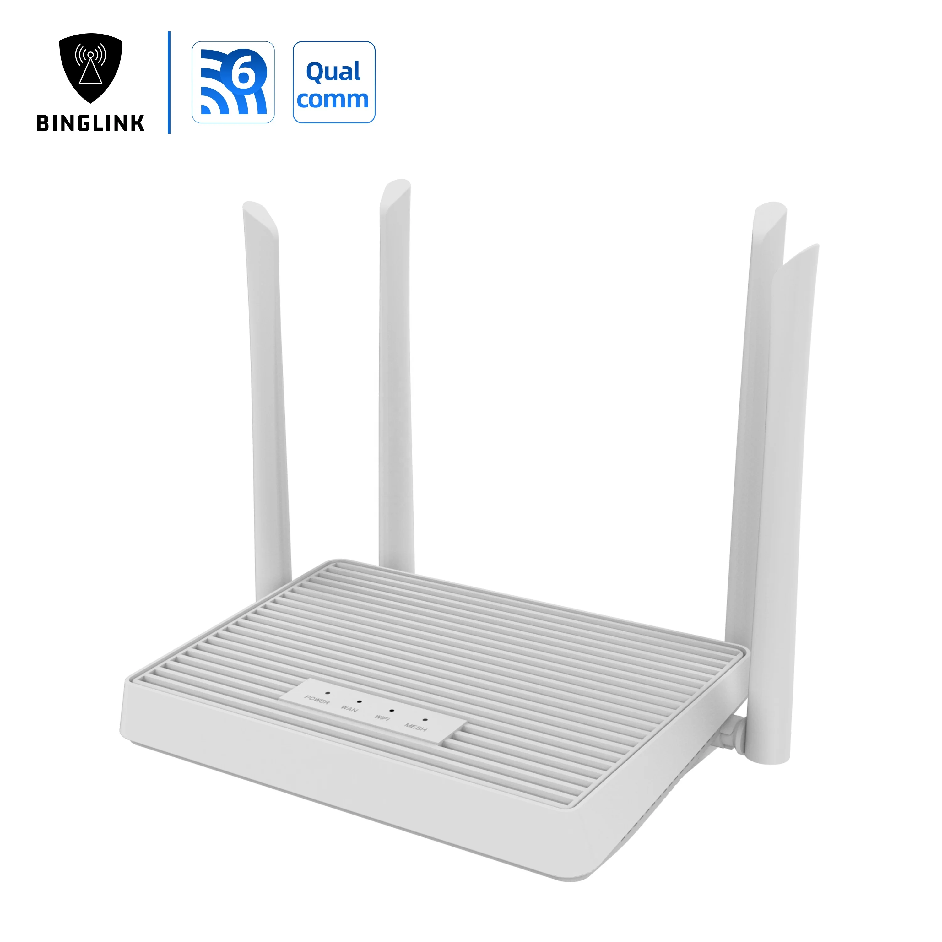 
Trending Product routers wifi 6 1800Mbps High Speed Dual-Band Gigabit wireless routers wifi repeater 4*6dBi External Antennas 