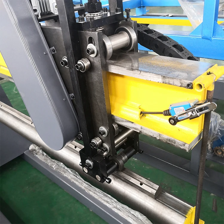 HVAC Round Duct Seam Closing Machine Galvanized Sheet Metal Air Duct Lock Seam Closing Machine