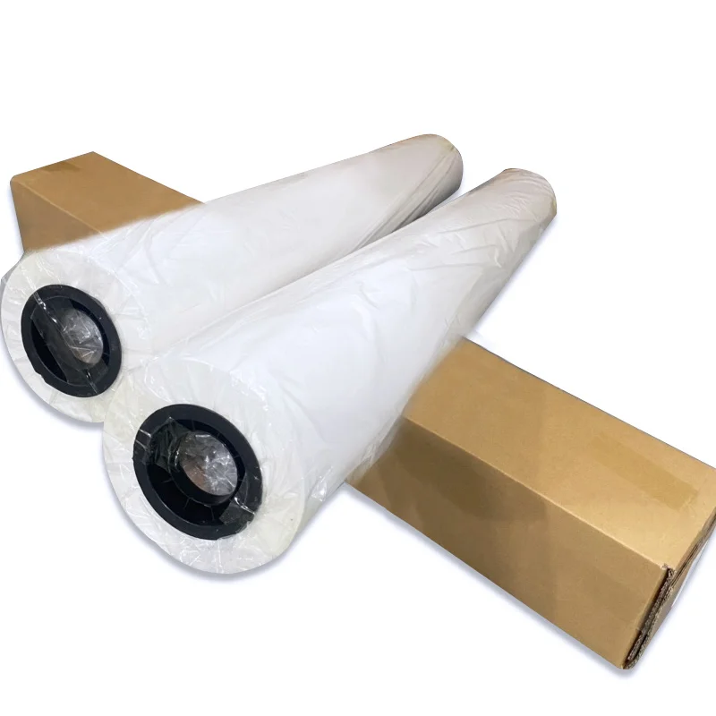 High Transfer Rate Wholesale  Jumbo Rolls Customized Size Sublimation Printing Paper Heat Textile Printing Transfer Film