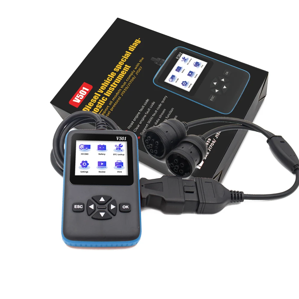Factory Direct Price Obd Scanner Car Repair Assitant Obd2 Diagnostic Tool Model V501