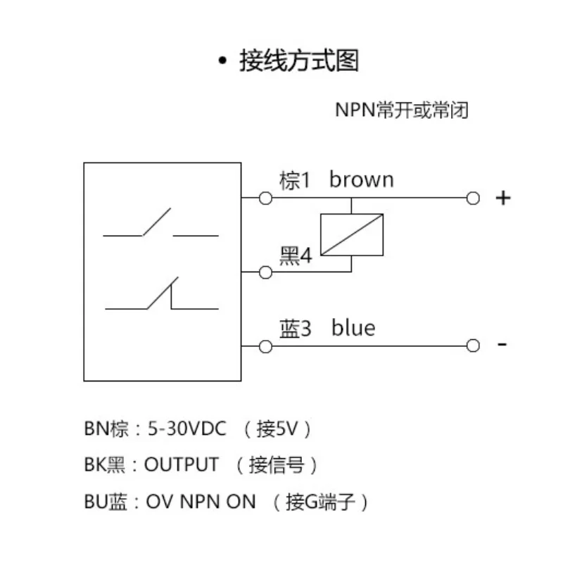 Engraving machine metal induction limit mechanical limit switch SN04-N laser induction limiter stroke proximity switch