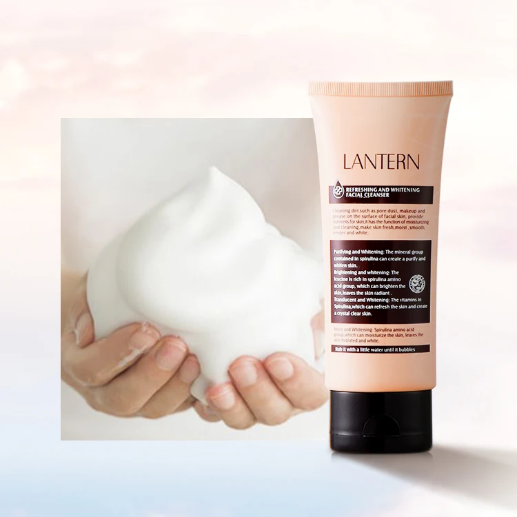 OEM Private Label Face wash Facial Cleanser for All Skin Amino Acid Deep Cleansing Oil Free Facial Wash