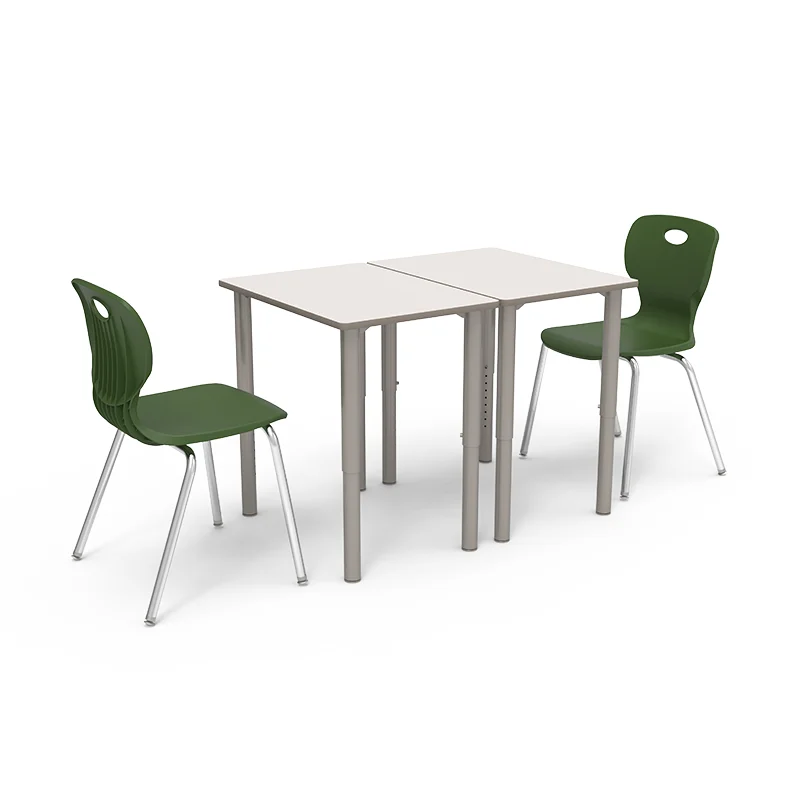 School Furniture Height Adjustable School Desk Student Study Table Chair For Training School Children Classroom Desk And Chair