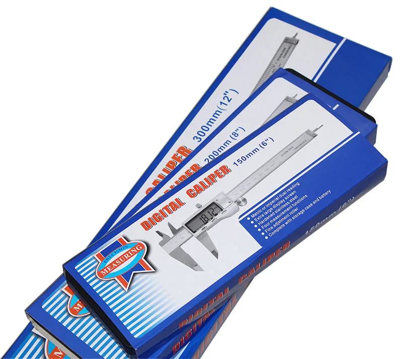 Stainless Steel 0-300mm Digital Display Vernier Caliper/Digital Ruler 0.01mm High Accuracy Precision Measuring Tools