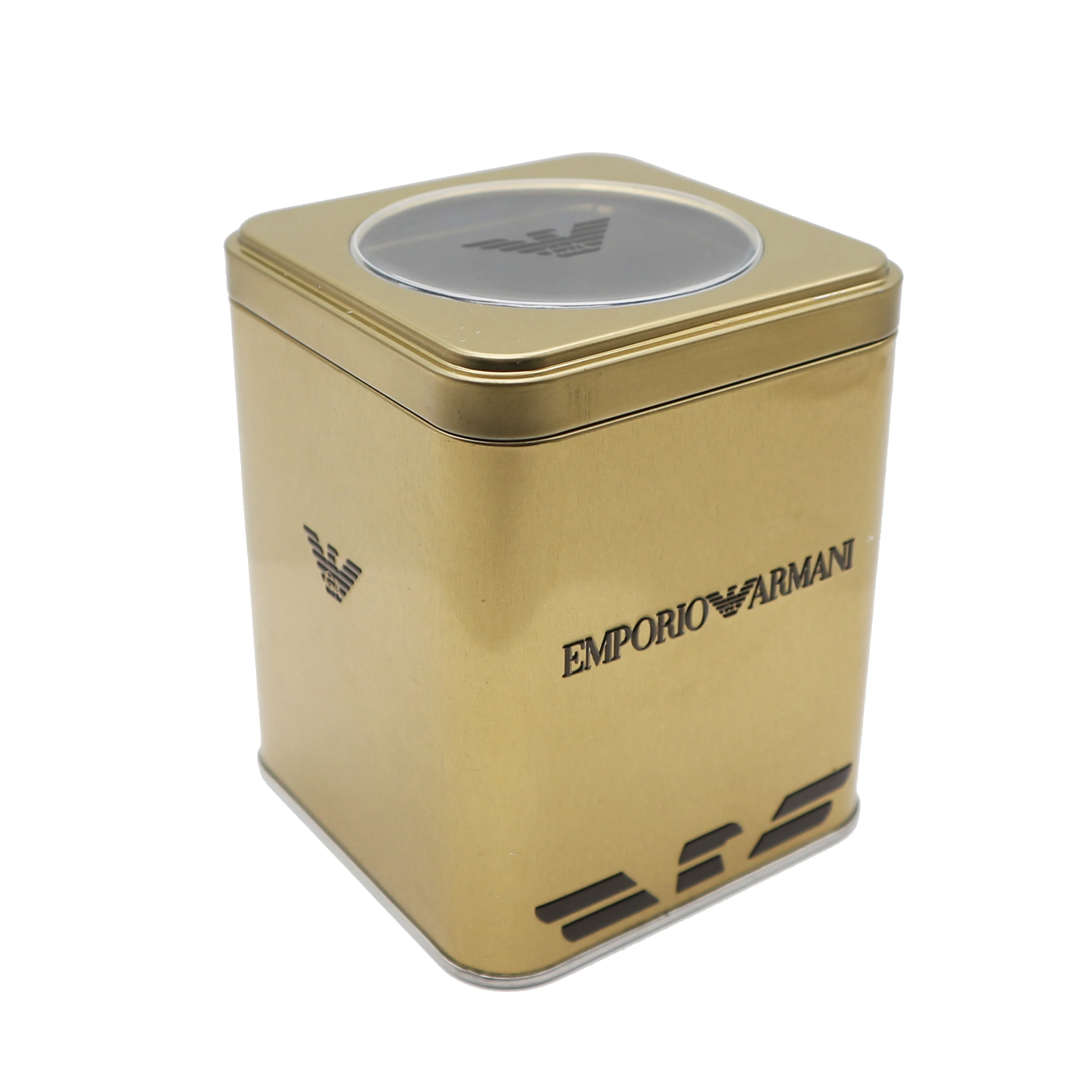 custom  dongguan rectangular good quality luxury wine liquor bottle gift metal  tin box  packingwith hinge tin box