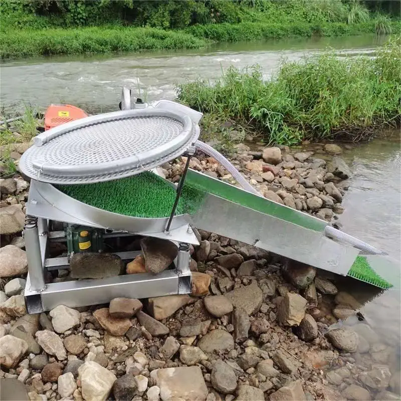Portable Gold mining Plant mini sluice box high banker