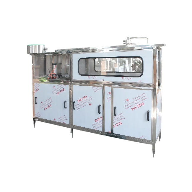 Factory Price Easy Operation 5 Gallon Plastic Barrel Drink Water Filling Machine for Sale