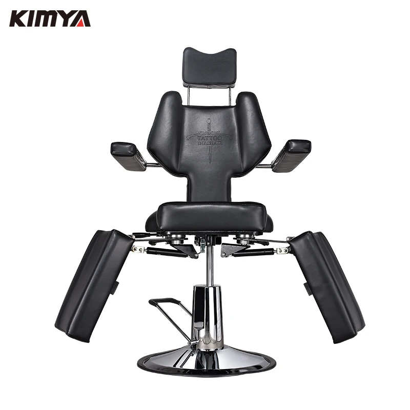 Wholesale Beauty Salon Equipment Tatuagem Tattoo Bed Furniture Comfortable Hydraulic Adjustable  Massage Tattoo Chair
