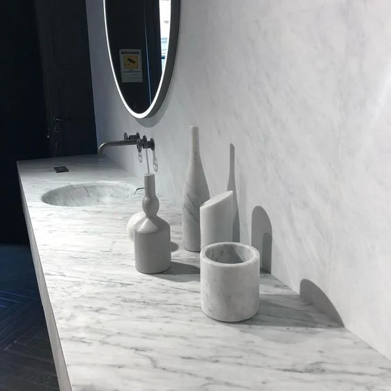 Hot Sale White Marble Floor Tiles And Marbles White Chinese Piedras Stone