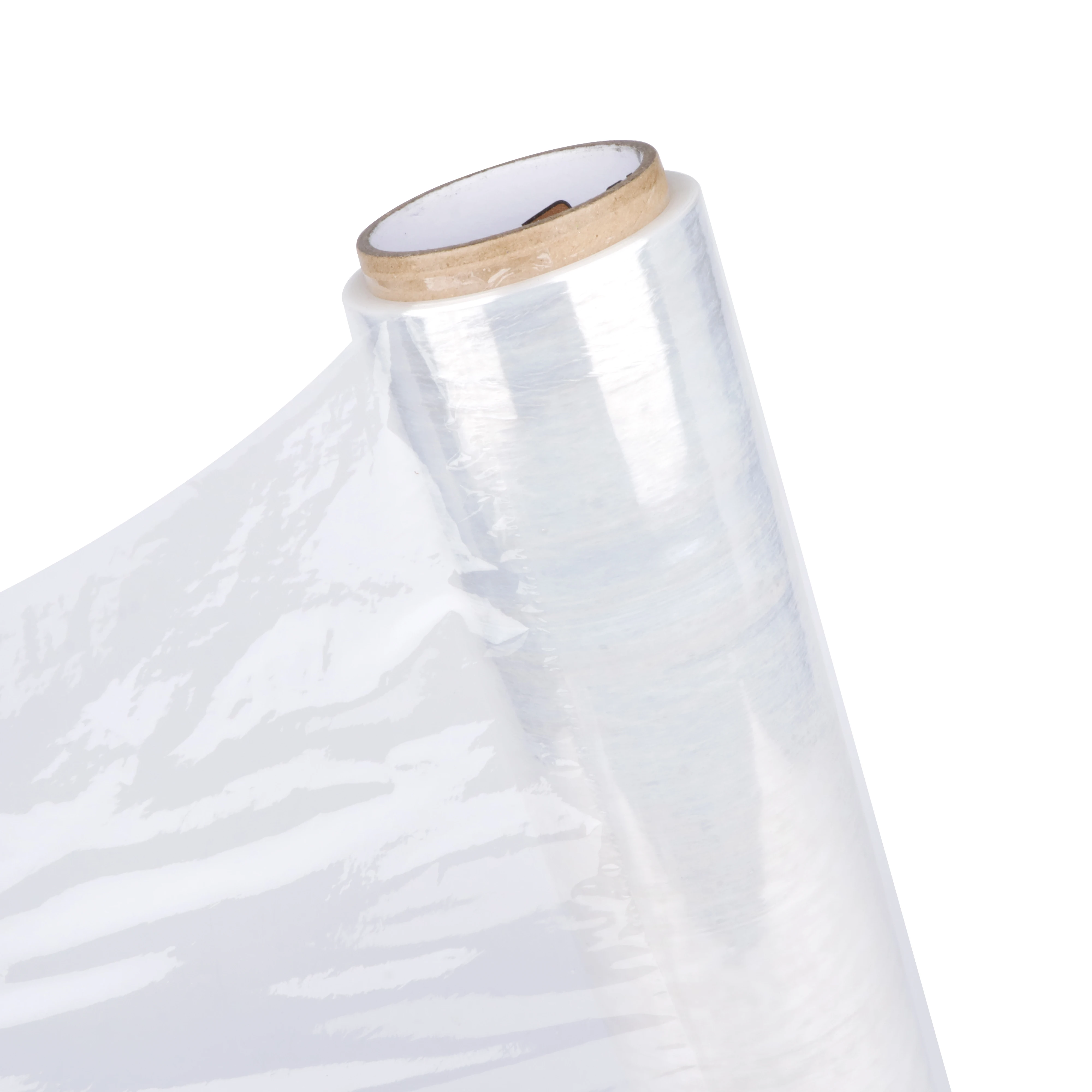 Soft Plastic Super Stretch Packing Film 50cm Width 300m Length Moisture Proof Flexible Chemical Packaging LLDPE PE Material Cast