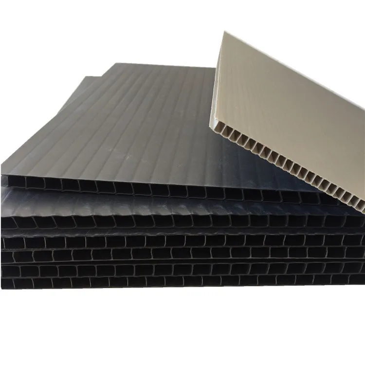 pp plastic corrugated coropilast hollow sheet 5mm 1500gsm pp honeycomb panel