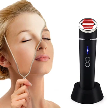 Trending Products Beauty Instrument 2024 New Hot and Cold Skin Rejuvenation Facial Massager Device Led Face Beauty Equipment