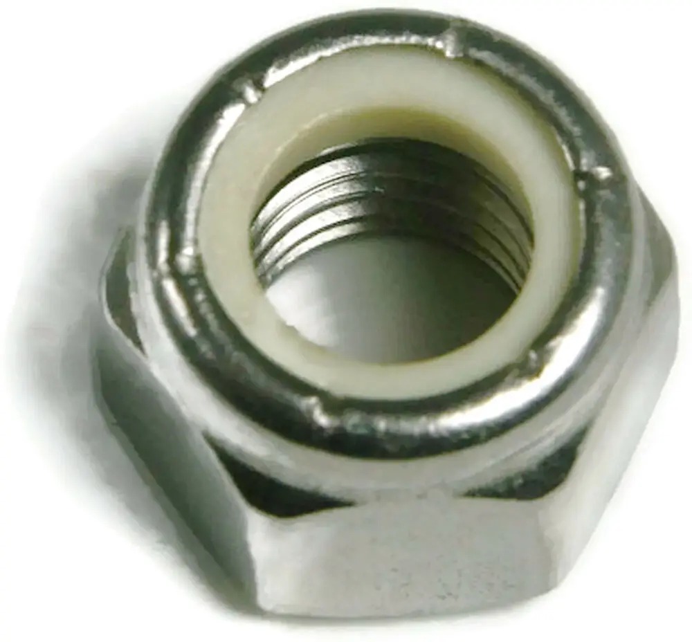 DIN985 pop stainless steel carbon steel m8 m10 zinc plated economic and durable 304 steel nylon lock nut