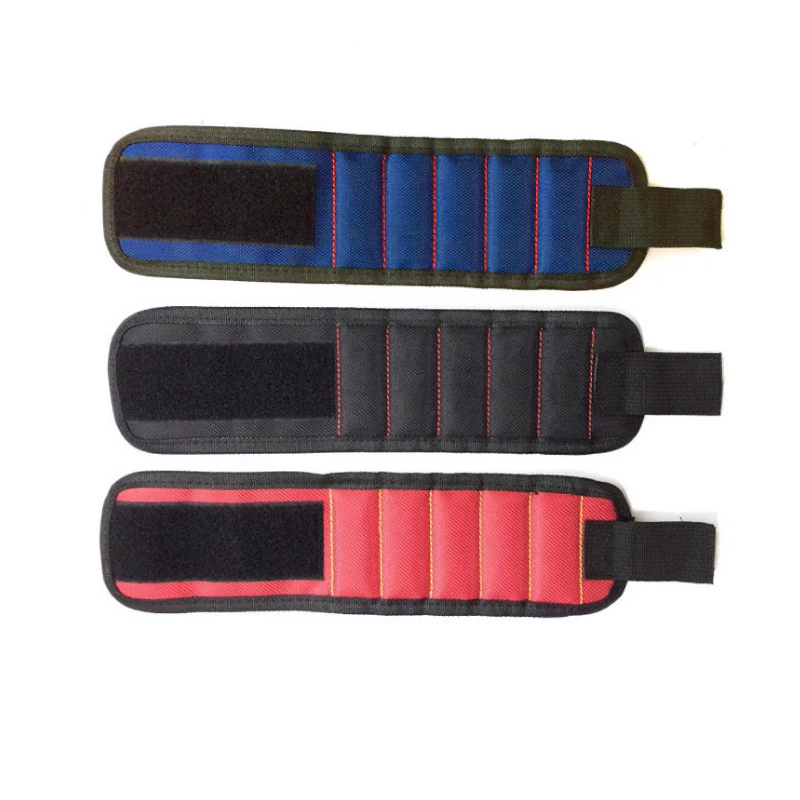 Factory Wholesale Portable Tool Holder Magnetic Wristband for Holding Tools with Strong Magnet