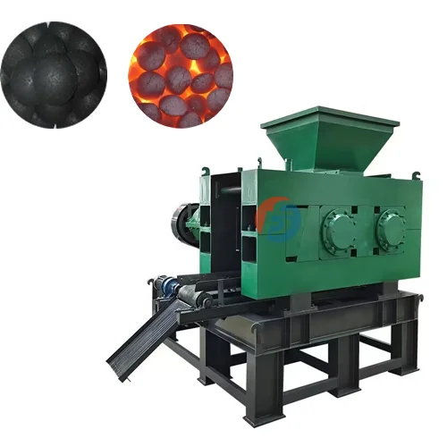 4-6t/h hydraulic Charcoal Briquette Machine coke Powder Ball Briquetting Press