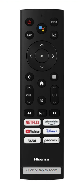 Оригинальный Hisense 55 дюймов Приставка SMART TV 4K с tv box Поддержка NETFLIX Youtube Chromecast телевизоры приставка Android