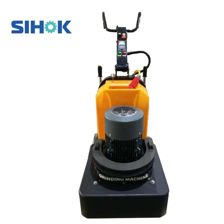Fast delivery 12 disc floor polishing concrete grinder (SHCG-600)